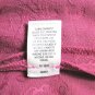 Amber Sun women's Small L/S pink floral RHINESTONE BUTTONS 2 pocket jacket (A2)M