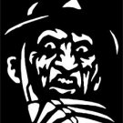 2 Pack of Custom Freddy Kruger Vinyl Decals / Stickers