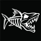 2 Pack of Custom Bone Fish Cut Vinyl Decals / Stickers 2 Pack of Custom Bone Fish Cut Vinyl Decals / Stickers
