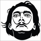 2 Pack of Custom Salvador Dali Vinyl Decals / Stickers