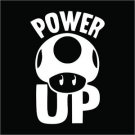 2 Pack of Power Up Vinyl Decals / Stickers