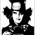 2 Pack of Custom Mad Hatter Vinyl Decals / Stickers