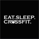 2 Pack of Custom Eat.Sleep.XFit Vinyl Decals / Stickers 2 Pack of Custom Eat.Sleep.XFit Vinyl Decals / Stickers
