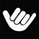 Custom 2(TWO) Pack of Hang Loose Vinyl Decal / Sticker
