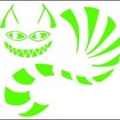 Chesshire Cat Vinyl Decals / Stickers 2(TWO) Pack