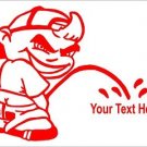 Pee on Vinyl Decals / Stickers 2(TWO) Pack