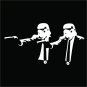 Star Wars Pulp Fiction MashUP Vinyl Decals / Stickers 2(TWO) Pack