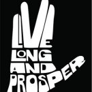 Live Long and Prosper Star Trek Spock Vinyl Decals / Stickers 2(TWO) Pack Live Long and Prosper Star Trek Spock Vinyl Decals / Stickers 2(TWO) Pack
