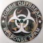 Zombie Outbreak Response Team Camo Vinyl Decal / Sticker