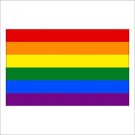 Gay Pride Rainbow Flag LGBT  Decal / Sticker