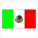 Mexico Flag Vinyl Decal Sticker
