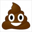 Poop Emoji Vinyl Decal / Sticker Poop Emoji Vinyl Decal / Sticker
