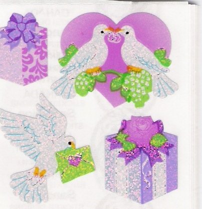 Wedding Doves and Presents