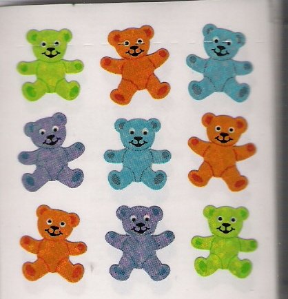 Colourful Bears