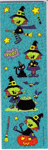 Long Witch Stickers