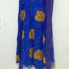 J008 Reversible Sari Wrap Skirt