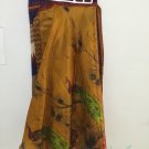 J015 Reversible Sari Wrap Skirt