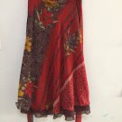 J017 Reversible Sari Wrap Skirt