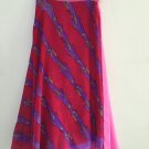 J018  Reversible Sari Wrap Skirt