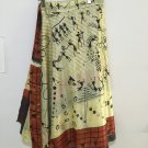 J019 Reversible Sari Wrap Skirt