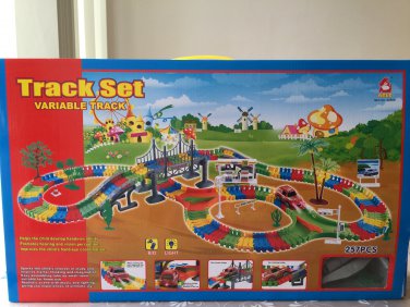 plastic track set 257 pcs