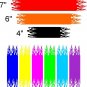 12 Double Flame/Flaming Arrow Wraps Fletching Archery--- Your Size