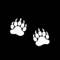Bear Paws  Sticker,Decal,Graphics