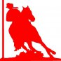 Pole Bending/Bender Horse Sticker/Decal/Graphic