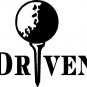 Driven~ Golf Ball/Golfer/Golfing Sticker/Decal
