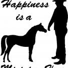 Happiness is Miniature/Mini Horse ~Sticker,Decal