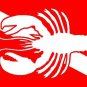 Lobster Scuba Dive Flag Diver Sticker/Decal/Graphic
