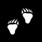 Bear Paws Claws Sticker, Decal,Graphic