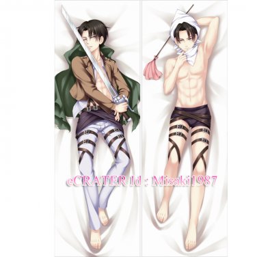 Attack On Titan Dakimakura Levi Anime Attack on Titan Dakimakura Body Pillow