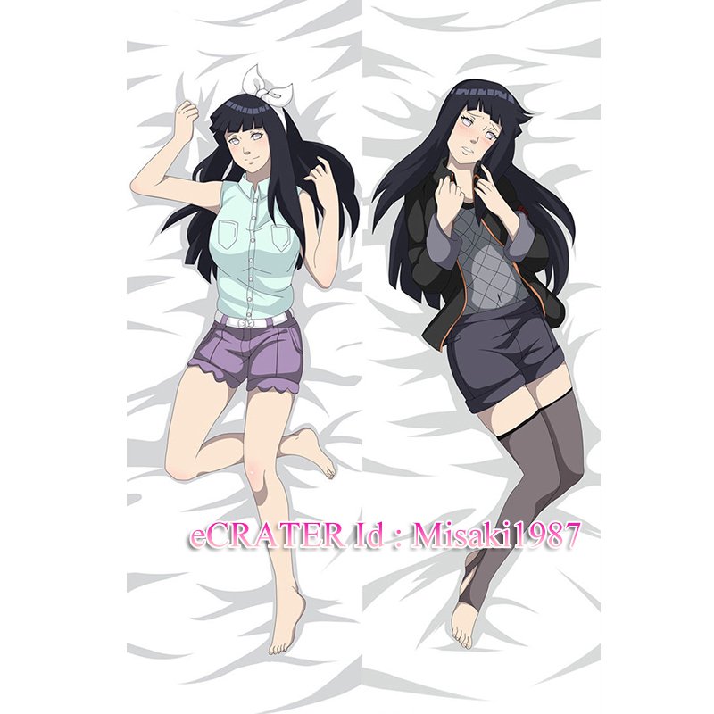 Naruto Dakimakura Hinata Hyuga Anime Anime Girl Dakimakura Body Pillow Cover
