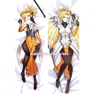 Overwatch OW Dakimakura Mercy Angela OW Mercy Dakimakura Anime Body Pillow