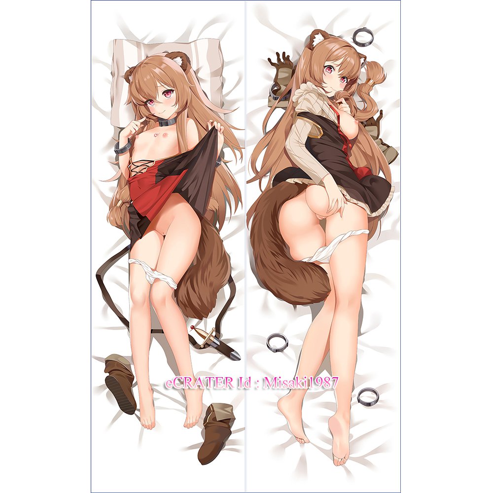 raphtalia body pillow case