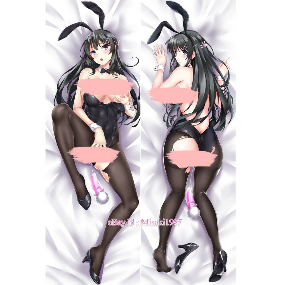Seishun Buta Yarou Mai Sakurajima Anime Dakimakura Hugging Body Pillows Case