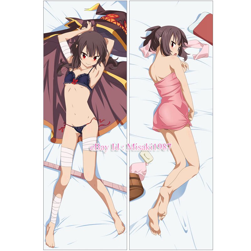 KonoSuba 2017 Dakimakura Megumin Anime Girl Hugging Body Pillow Case Covers