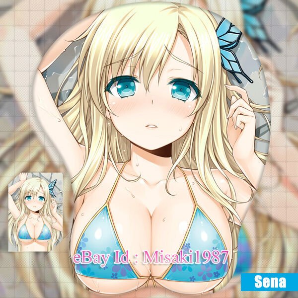 Haganai I Dont Have Many Friends Sena Kashiwazaki Anime 3D Mouse Pad Mat Wrist