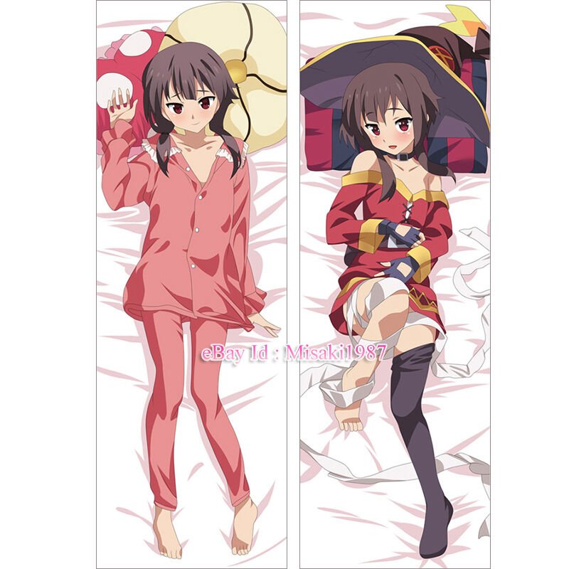 KonoSuba Dakimakura Megumin Anime Girl Hugging Body Pillows Cases Cover