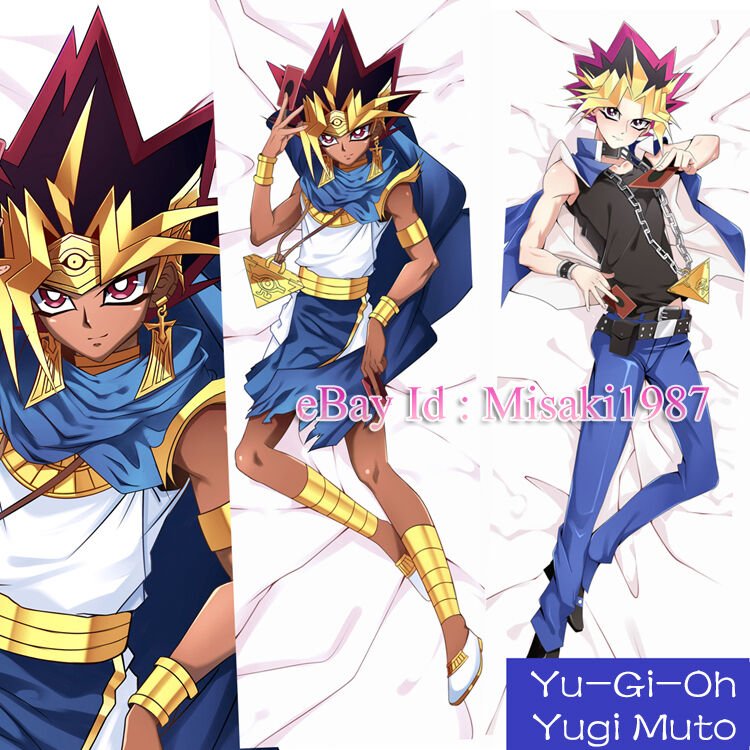 Yu-Gi-Oh Dakimakura Yugi Mutou Anime Hugging Body Pillow Case Cover