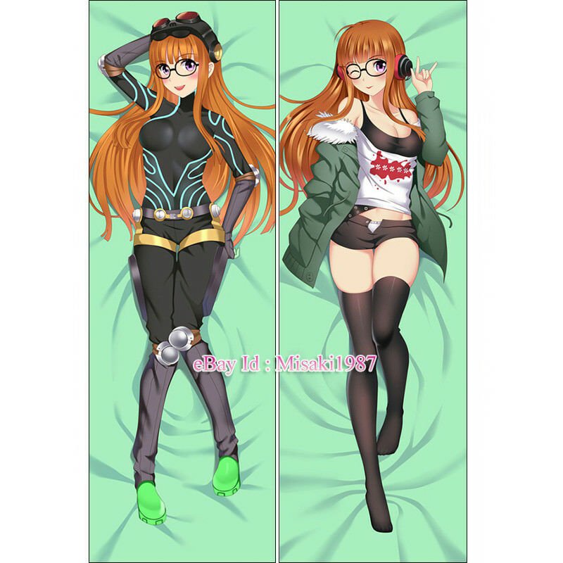 Persona 5 Dakimakura Futaba Sakura Anime Girl Hugging Body Pillow Case Cover