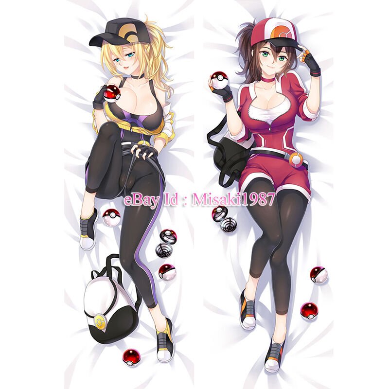 Pocket Monsters Pokemon Go Dakimakura Anime Girl Hugging Body Pillow Case Cover