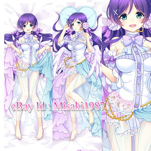 Love Live Dakimakura Tojo Nozomi Anime Hugging Body Pillow Case Cover 02