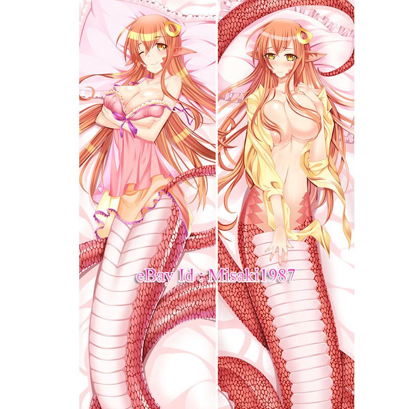 Monster Musume Dakimakura Miia Anime Girl Hugging Body Pillow Case Cover