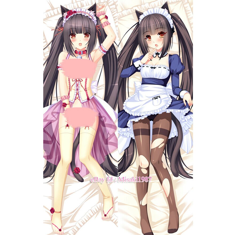 chocola body pillow