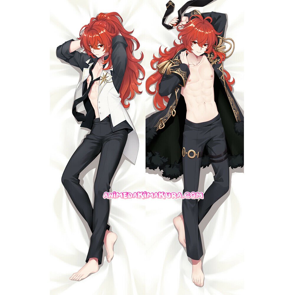 diluc body pillow
