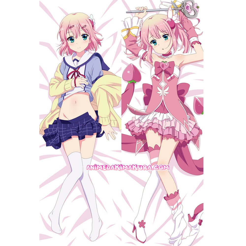 Machikado Mazoku Chiyoda Momo Anime Dakimakura Hugging Body Pillow Cover Case 3459