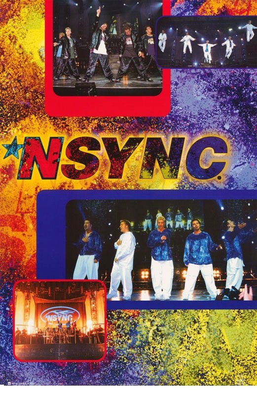 nsync tour poster