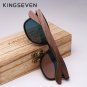 KINGSEVEN 2019 Mens Sunglasses Polarized Walnut Wood Mirror Lens Sun Glasses UAV